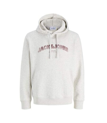 Sweat gris chiné/bordeaux homme jack & jones javery
