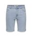 Short en jean bleu homme only & sons sply-1