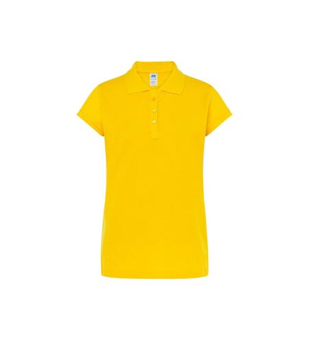 Polo Femme Jaune Or JHK