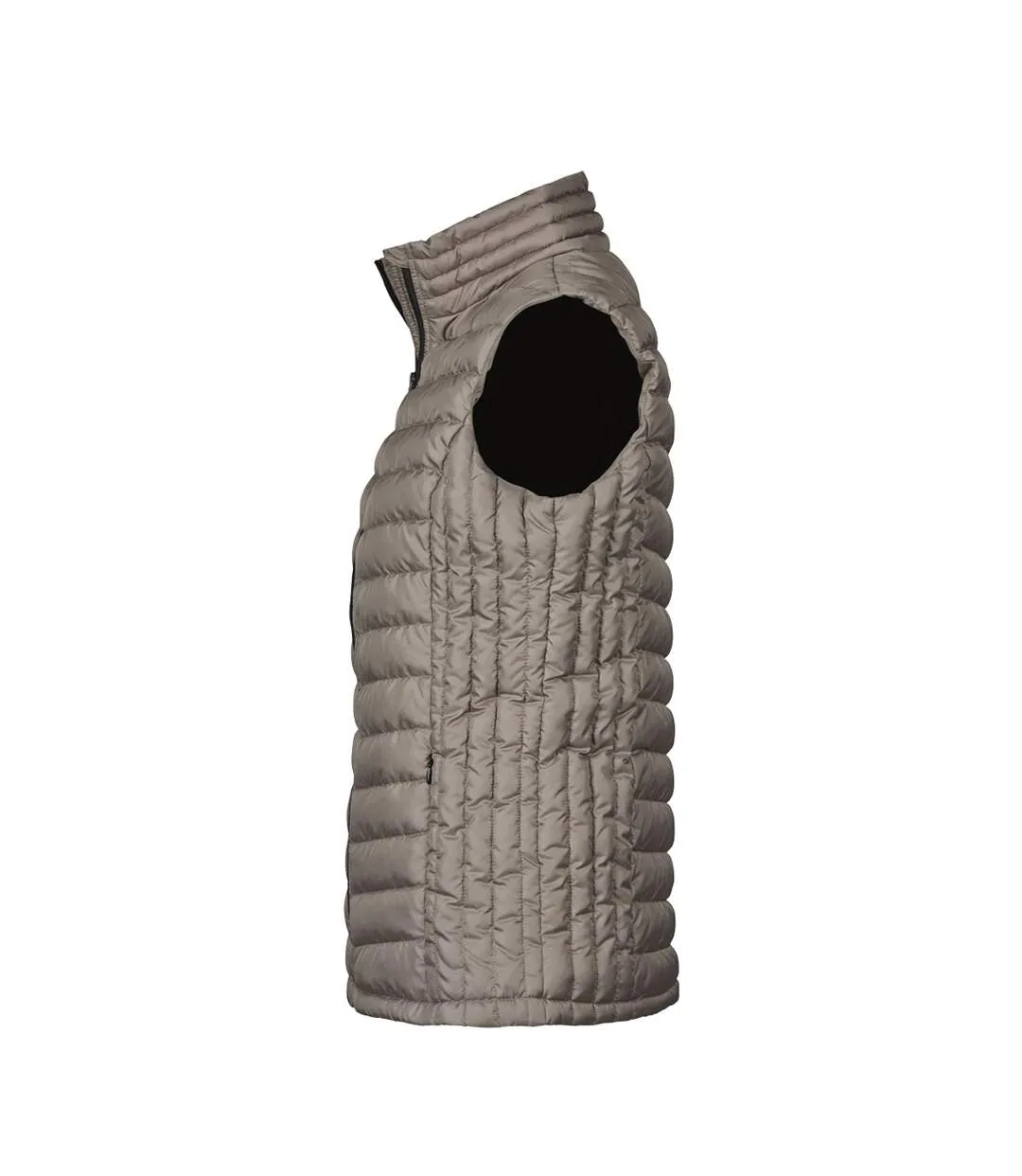 Womens/ladies Zepelin Padded Body Warmer Driftwood Tee Jays-3
