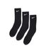 Lot De 3  Chaussettes Everyday Adulte Noir Nike-2