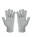 Unisex Adult Knitted Gloves Grey Print Slazenger-2