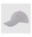 Casquette de baseball en coton brossé pour enfants et adolescents blanc L-Merch-2