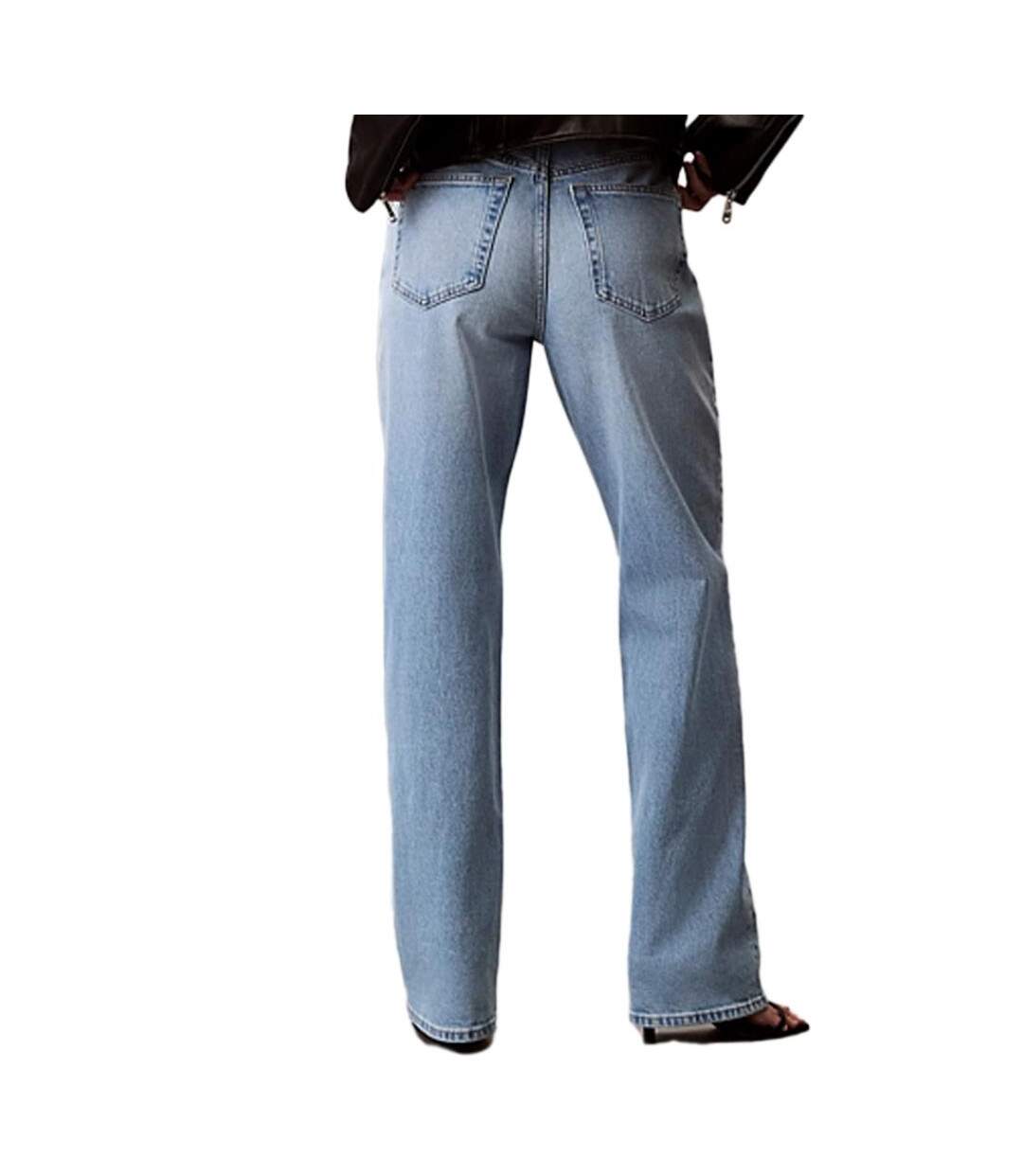 Jean bleu femme calvin klein jeans high rise vlq - 26-2