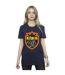 Disney Womens/Ladies The Lion King Crest Cotton Boyfriend T-Shirt (Bleu marine) - UTBI29450-2