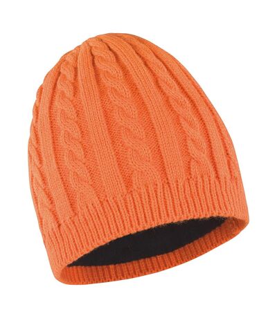 Chapeau mariner adulte orange foncé Result Winter Essentials