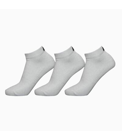 Exceptio Unisex Adult Sports Trainer Socks (Pack of 3) (White) - UTRD1963