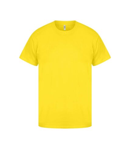 Casual Classics Mens Original Tech T-Shirt (Cyber Yellow) - UTAB478