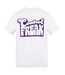 Mens Control Freak T-shirt White AWD-1