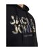 Mens James Hoodie Black Jack And Jones-4