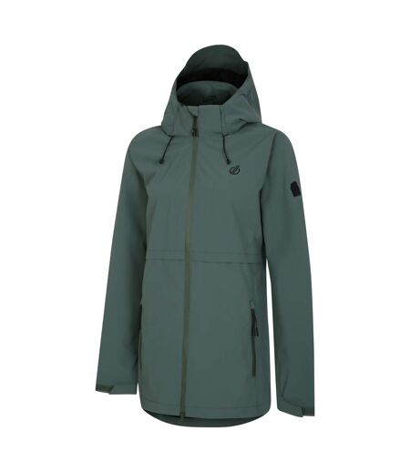 Veste imperméable switch up femme vert canard Dare 2B