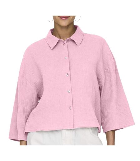 Chemise rose femme jdy theis life 3/4