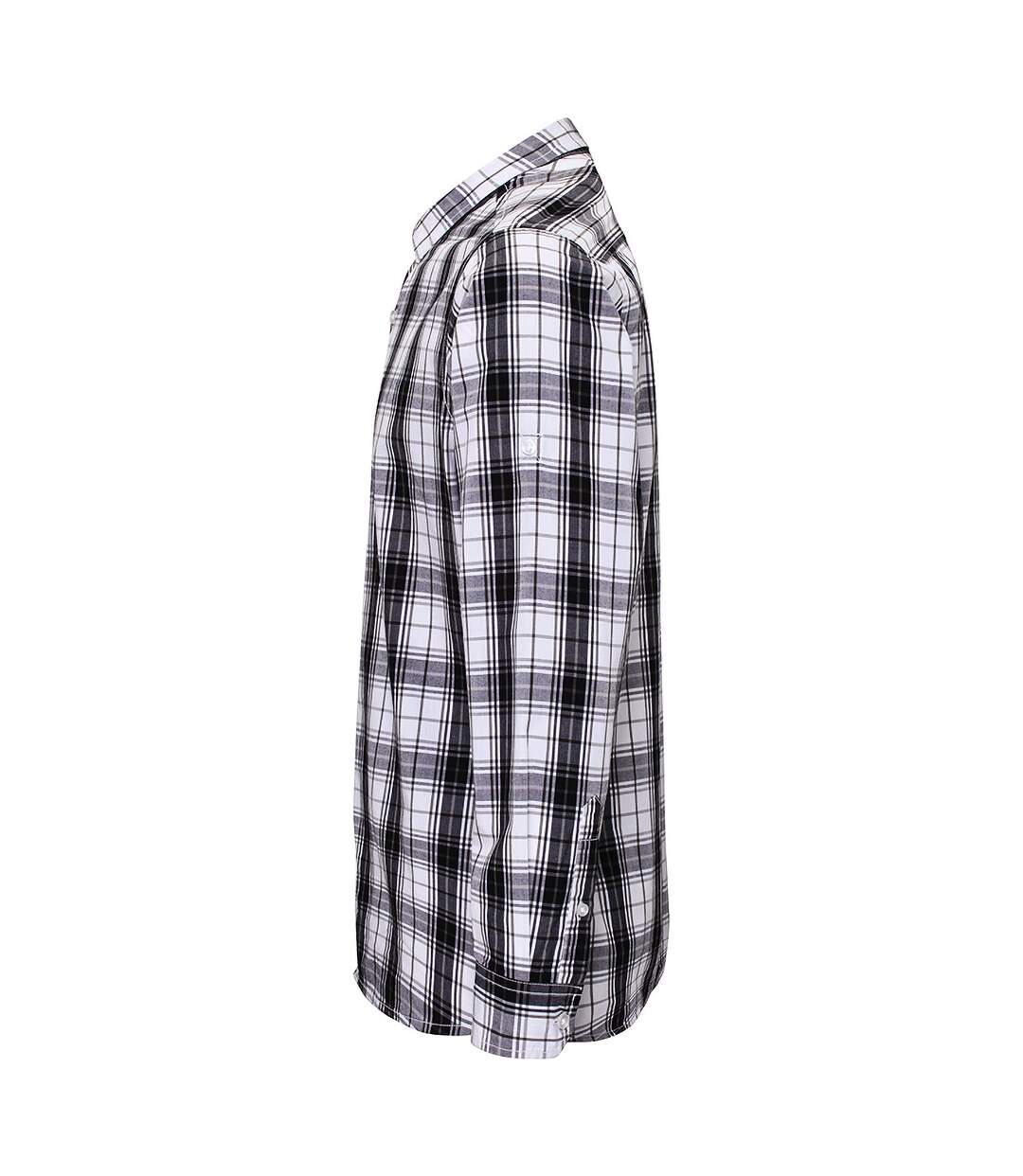 Chemise ginmill homme noir / blanc Premier-2