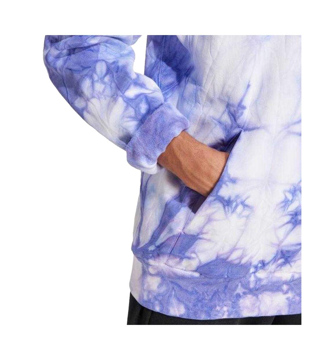 Sweat À Capuche Style Délavé All Szn Homme Blanc Violet Clair Adidas-4