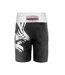 Short De Boxe Motif/style Aigle Iron Pro Mfc Patriotic Homme Blanc Noir Inny-1