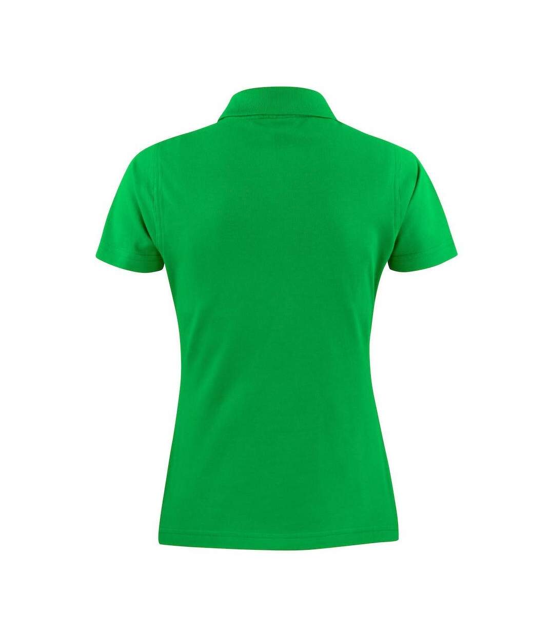 Womens/ladies Surf Polo Shirt Fresh Green Printer-2