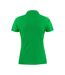 Womens/ladies Surf Polo Shirt Fresh Green Printer-2