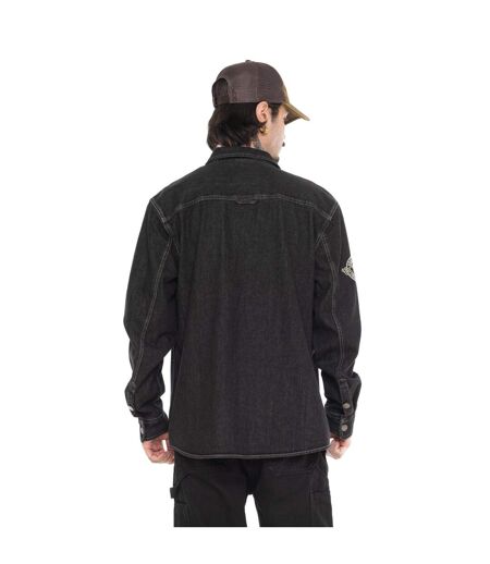 Surchemise en denim avec surpoches et écusson Scott Vondutch