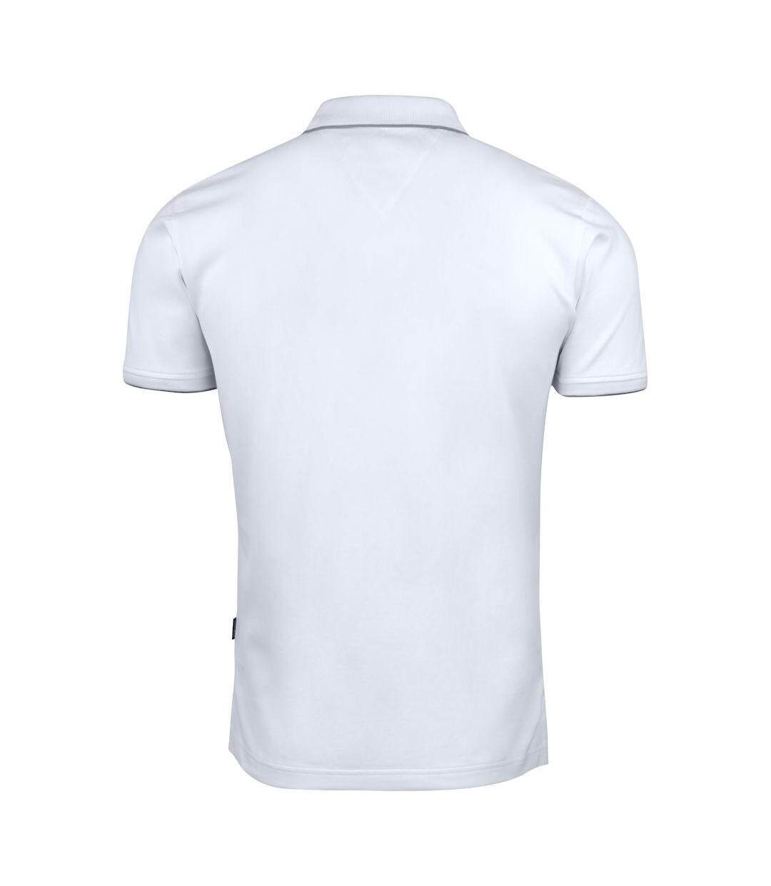 Polo Greenville Homme Blanc James Harvest-2
