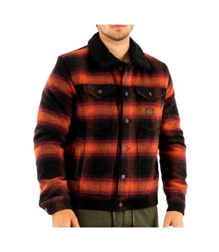 Veste Noir/Orange Homme Superdry Trucker - XL