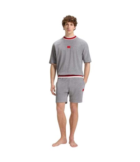 Sweat Manches Courtes Homme Gris Hugo Boss