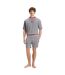 Sweat Manches Courtes Homme Gris Hugo Boss-4