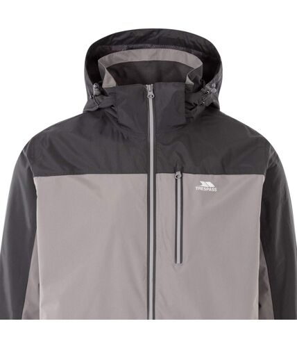 Veste imperméable hinderclay homme gris orage Trespass Trespass