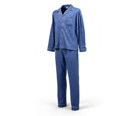 Pyjama Homme Hiver Polaire boutonné C2529