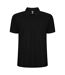 Polo pegaso premium homme noir uni Roly