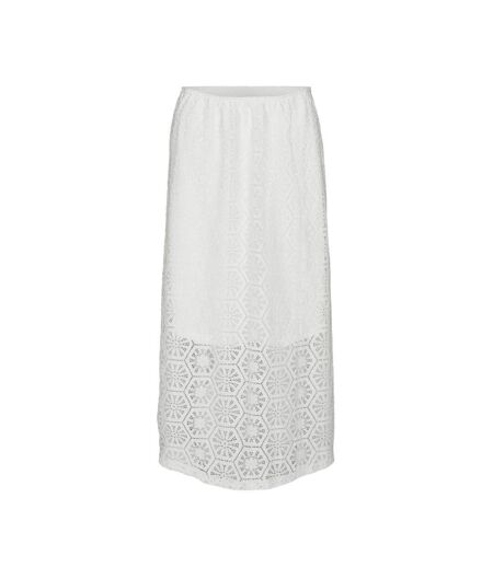 Jupe Blanc Femme Vero Moda Honey - L