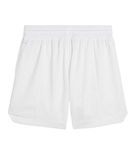 Womens/ladies Jersey Sweat Shorts  White Puma