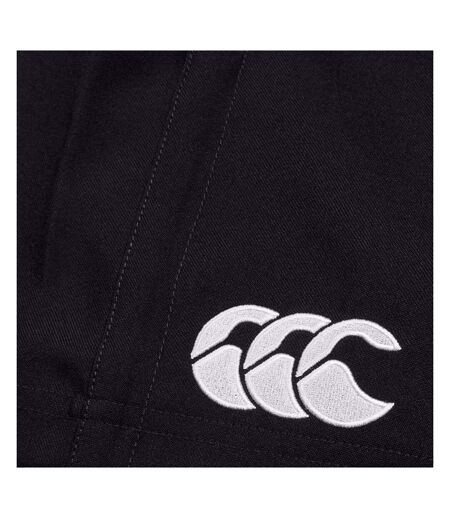 Mens Players Drill Shorts Black Canterbury