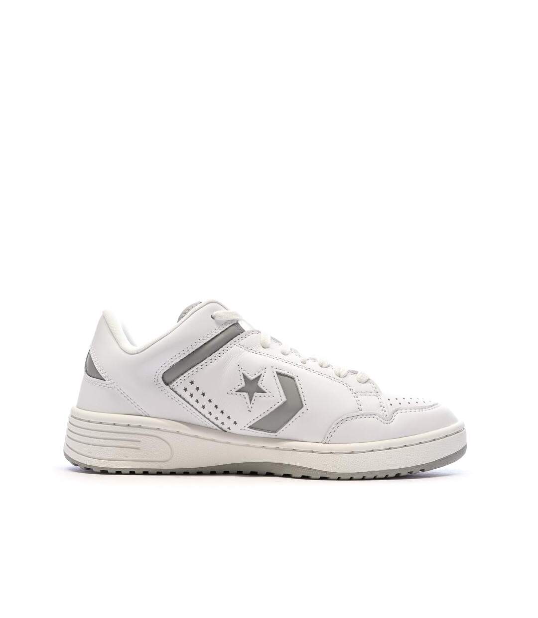 Baskets blanc/gris homme converse weapon-2