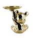 Vide-Poche Statue Ourson 18cm Doré-2