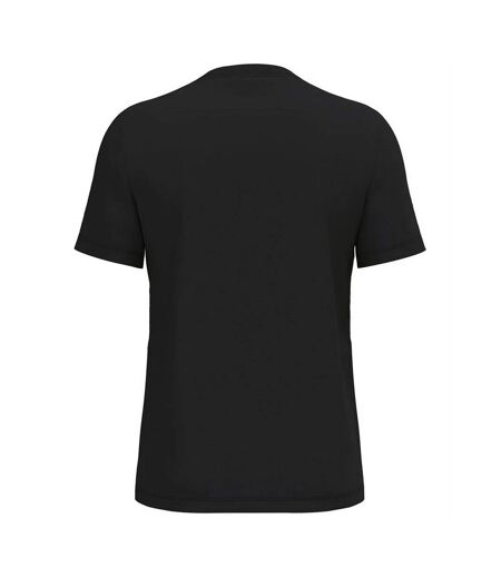 Unisex Adult Anti-bacterial Short-sleeved T-shirt Black WK. Designed To Work