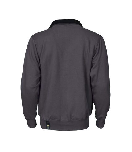 Projob Mens Pro Gen Full Zip Sweatshirt (Gray) - UTUB755