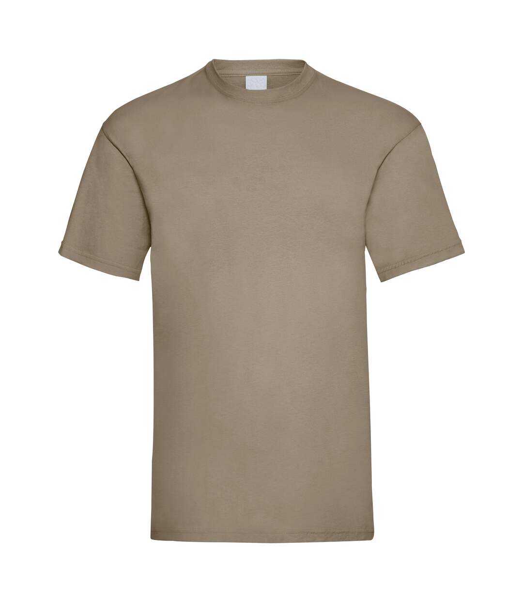 Mens Value Short Sleeve Casual T-Shirt (Sand) - UTBC3900-1