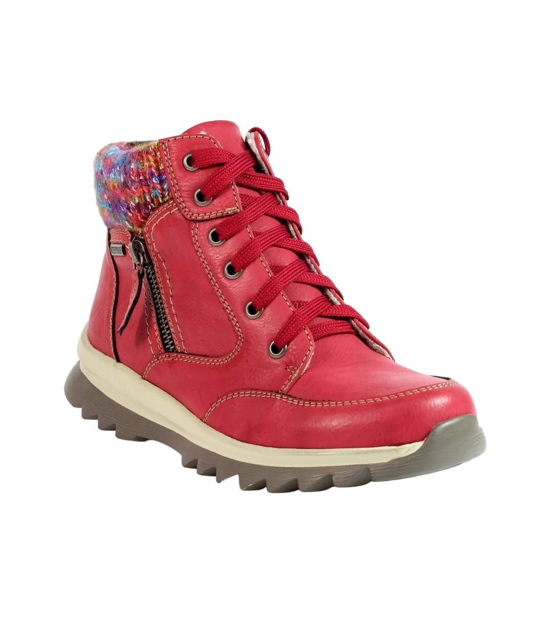 Bottines buttermere femme rouge Lunar-1