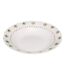 Lot de 6 Assiettes Creuses Fleur de Rose 23cm Multicolore-2
