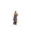 Womens/ladies Paisley Wrap Dress Multicoloured AX Paris-1