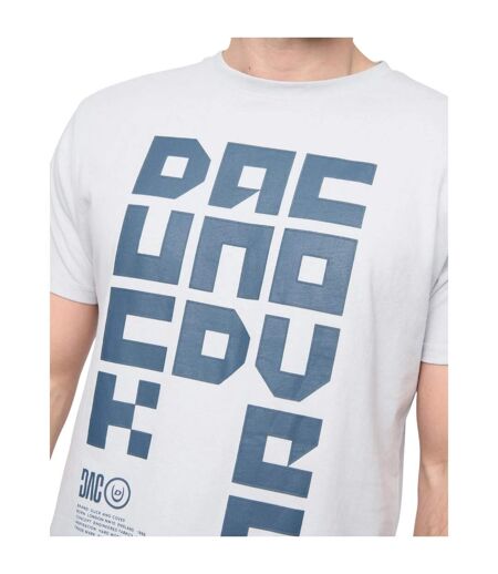 Mens Squarelarge T-shirt Light Blue Duck And Cover