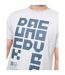 Mens Squarelarge T-shirt Light Blue Duck And Cover-4