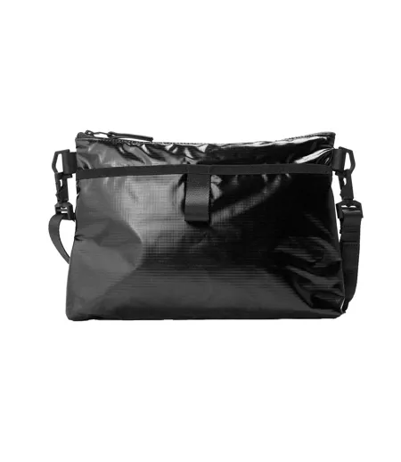 Sibu Musette Waterproof Crossbody Bag One Size Black Melange Rains