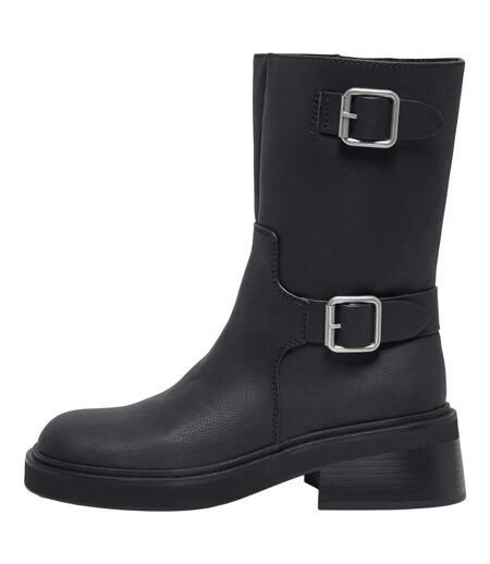 Bottes Mi-mollet Butter Femme Noir Only