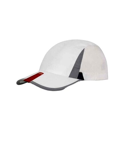 Casquette de sport spiro blanc / noir Result Headwear