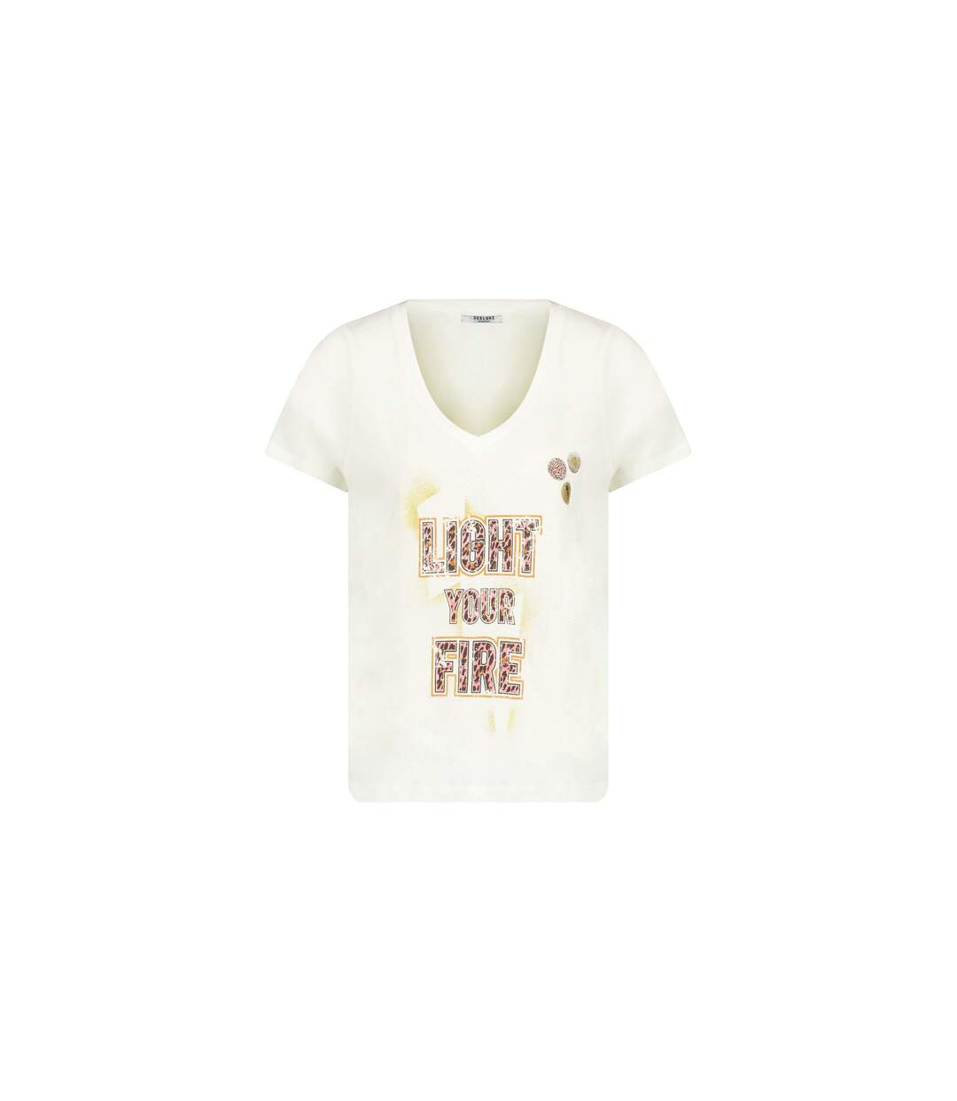 T-shirt femme à motif rock LIGHTFY-1