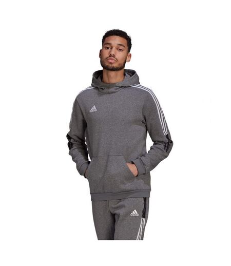 Sweat À Capuche Tiro Homme Gris Adidas