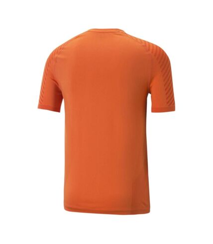 T-shirt Orange Homme Puma Seamless - L