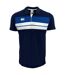 Mens Stripe Polo Shirt Navy Canterbury-1