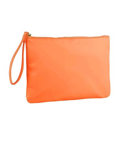 Sundae Wristlet Pouch One Size Mango Sorbet Bagbase